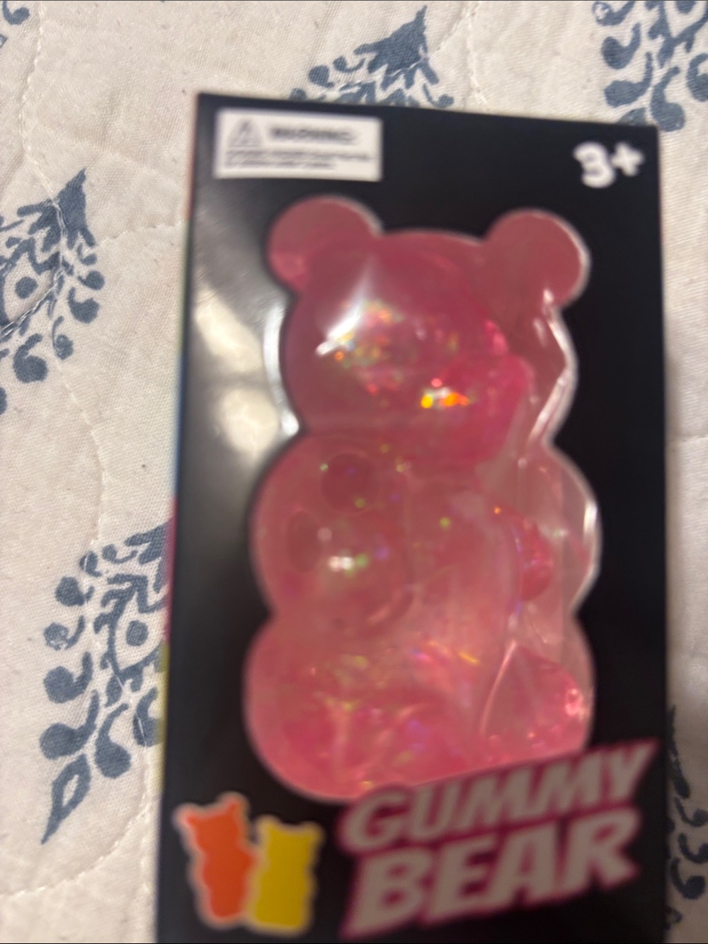 SHEIN Pink Gummy Bear Toy